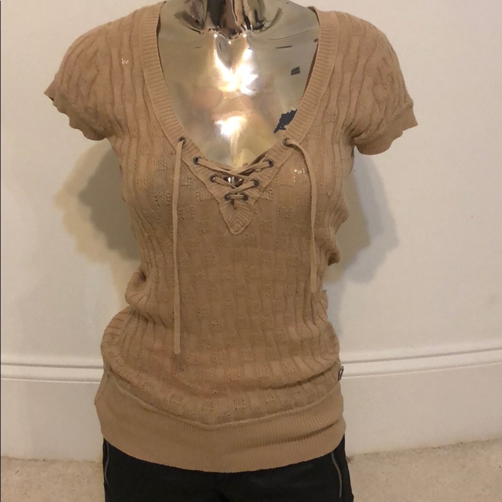 Tan Shirt
